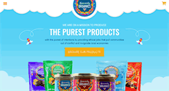 Desktop Screenshot of heavenlyorganics.com